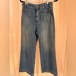 Pilcro High Rise Cropped Jeans | Straight Leg Denim | Anthropologie